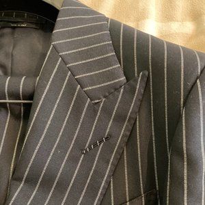 Tom Ford Navy 2-Piece Pinstripe Suit - 46 (36 USA)